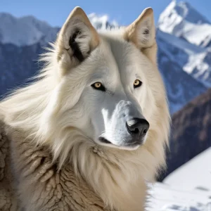 El Lobo Tibetano: Mitos, Hábitos y Conservación de un Especie Fascinante