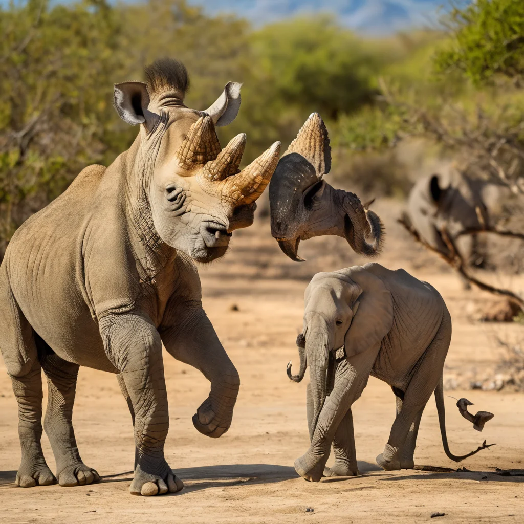 Descubre dónde viven los rinocerontes: hábitats y conservación