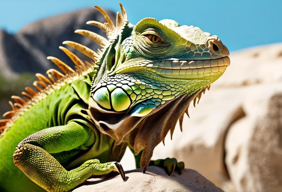 Descubre dónde viven las iguanas: hábitats y características clave