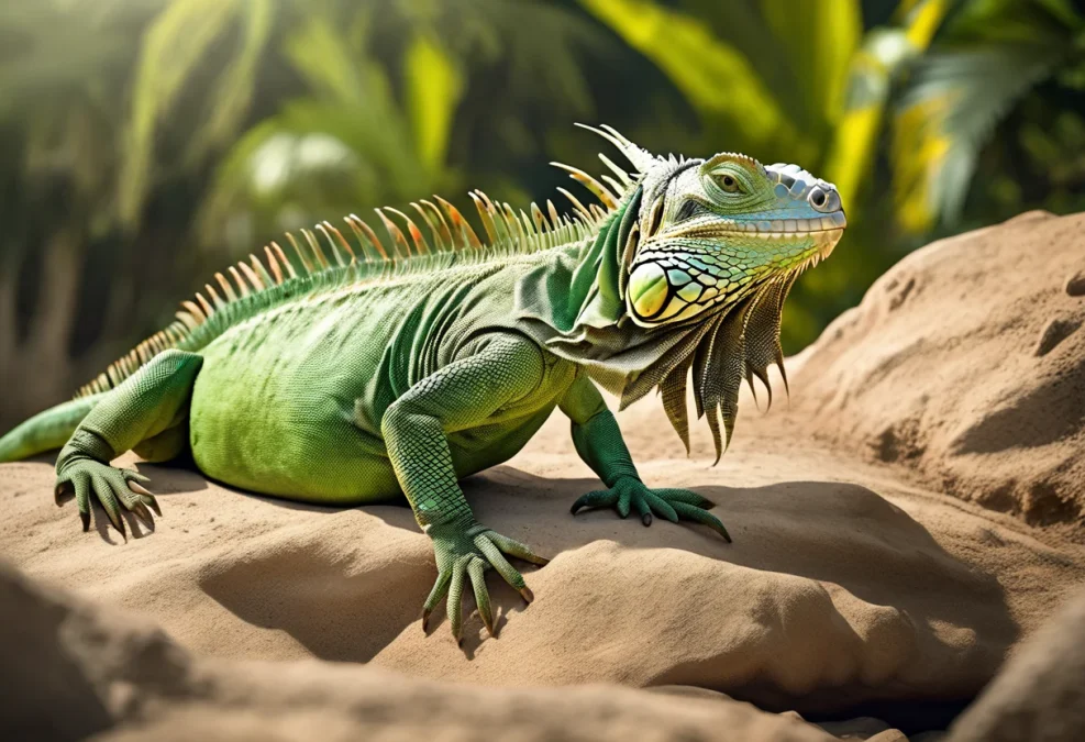Importancia de la reproducción en iguanas