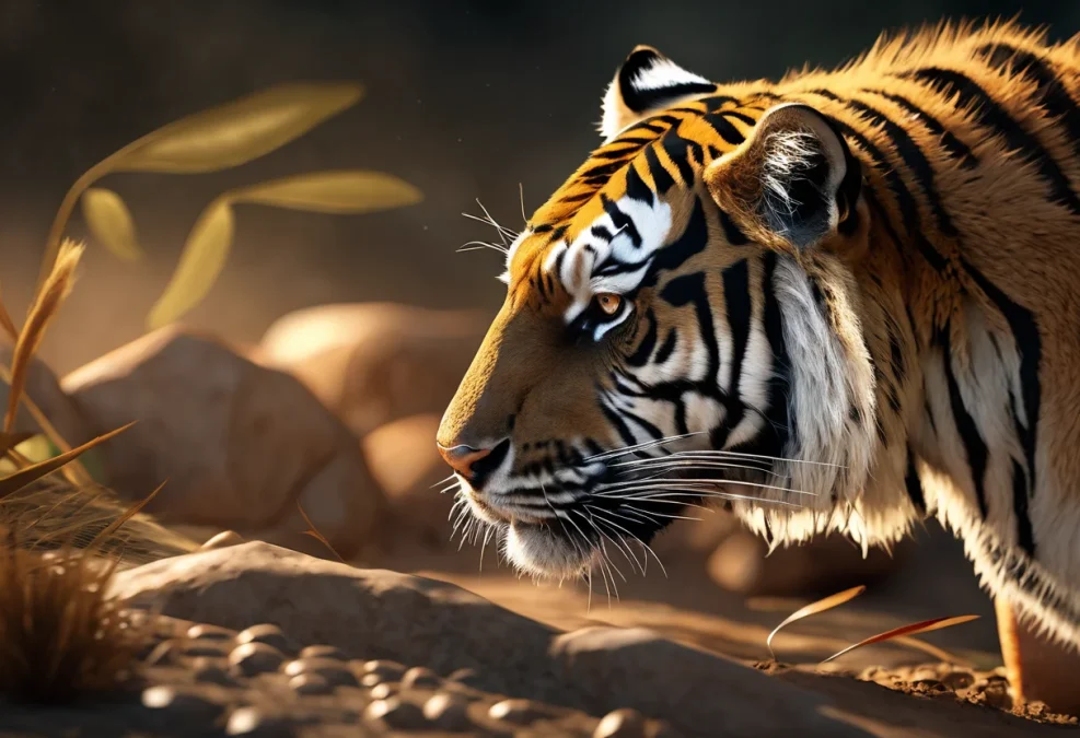 La dieta del tigre de Bengala: un carnívoro por excelencia